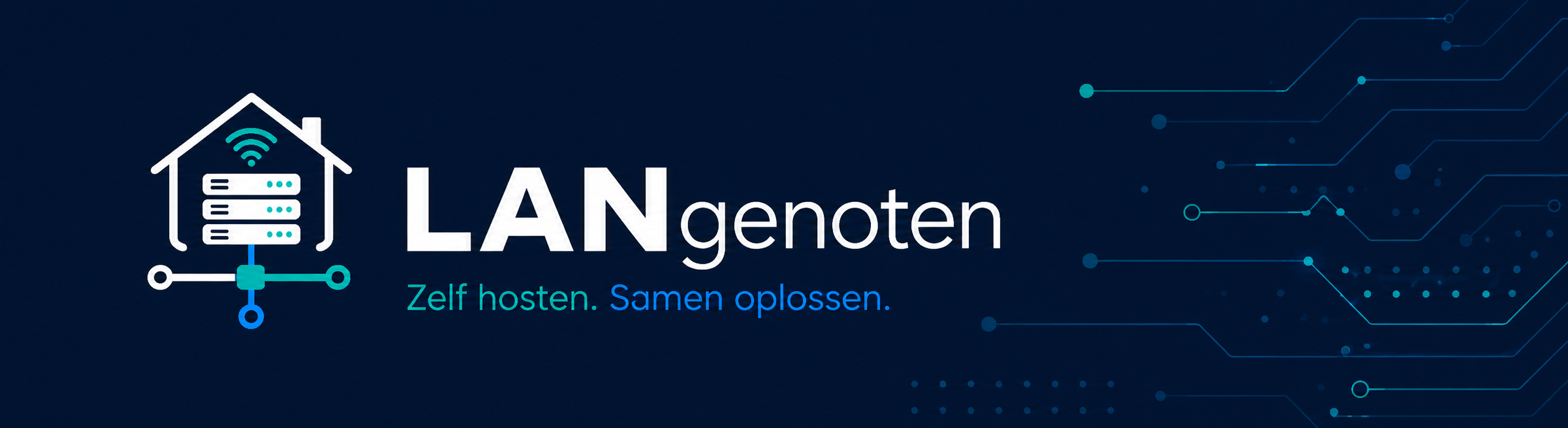 LANgenoten - Zelf hosten. Samen oplossen.